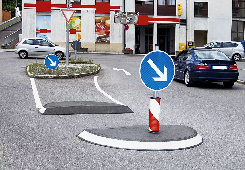 Verkehrsinsel POINTER