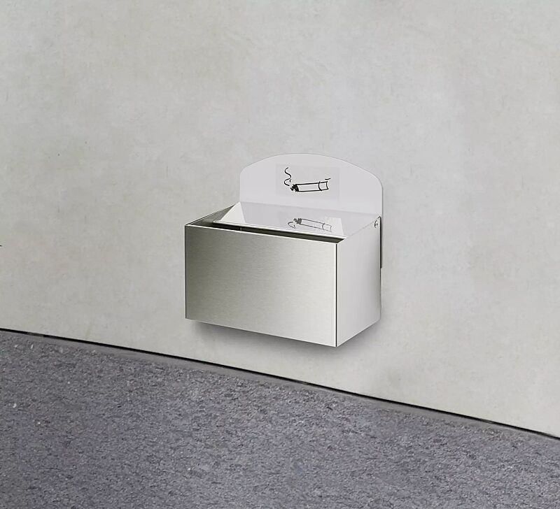 Wandascher STANLEY aus Edelstahl