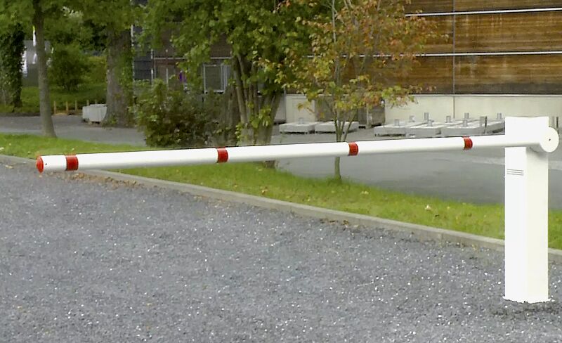 Wegesperre TROSA zum Aufdübeln, solarbetrieben, Sperrbreite 2 m
