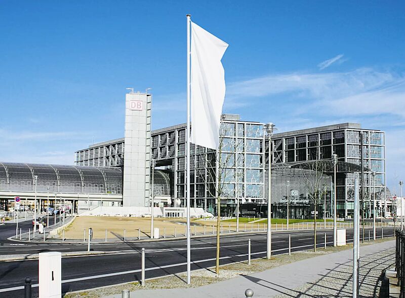 Zylindrischer Aluminium-Fahnenmast FAZIL mit Mastnut