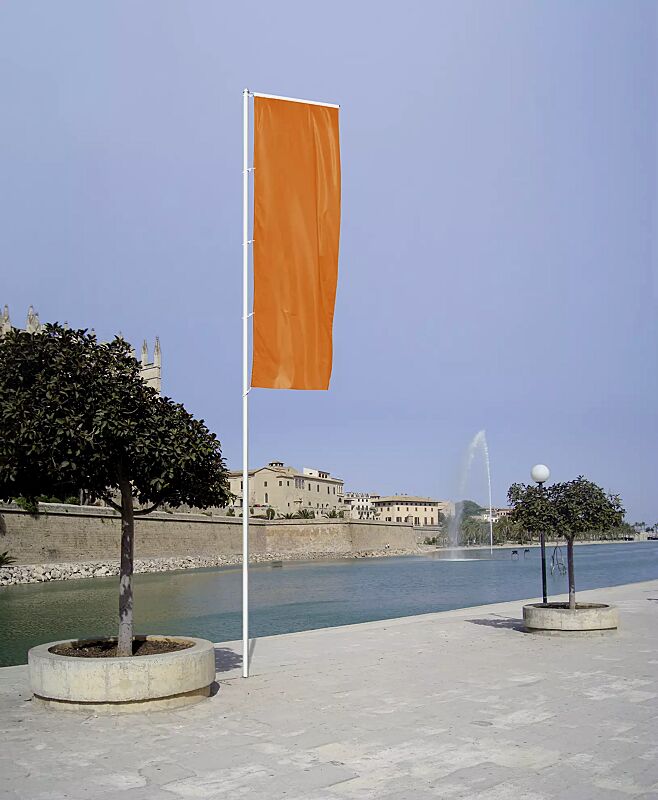 Zylindrischer Aluminium-Fahnenmast MODUL