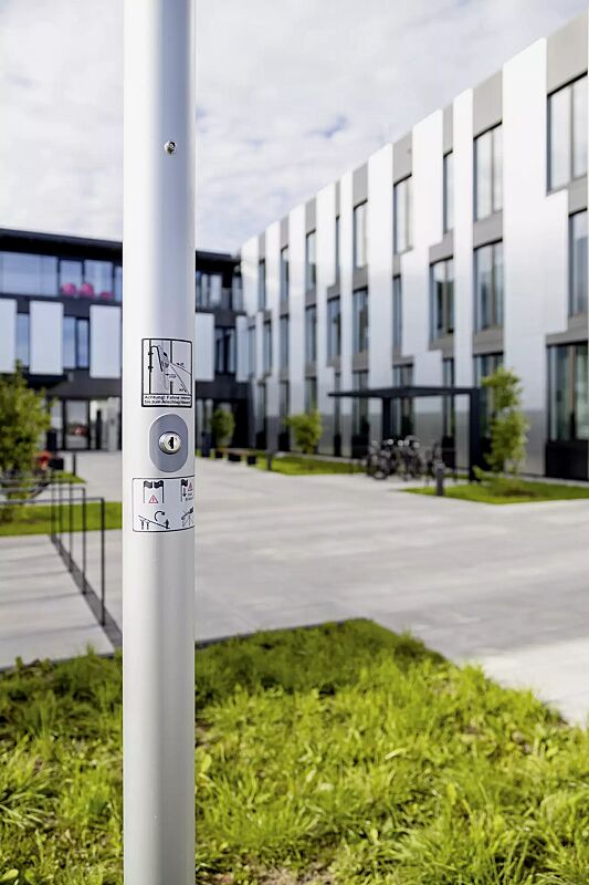 Detail: Zylinderschloss